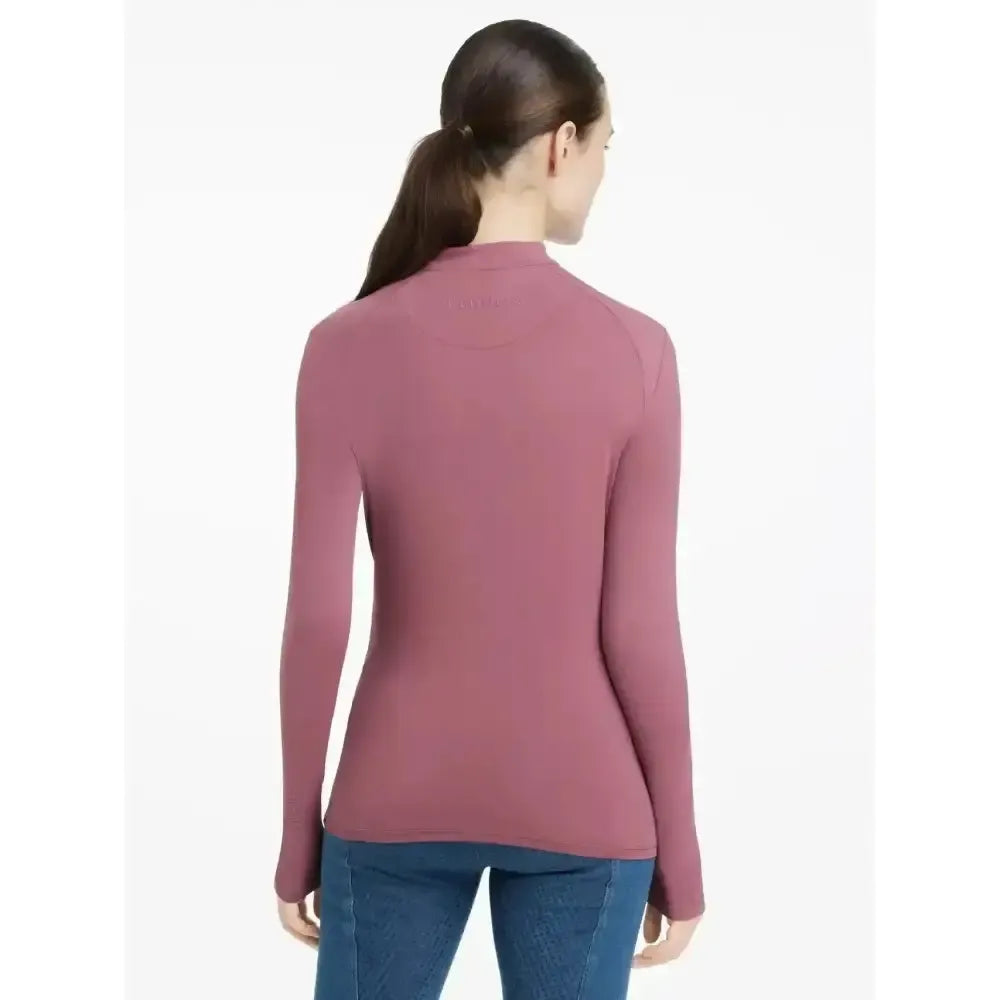 Lemieux Heyden Lightweight Base Layer Rosewood-Base Layers-Lemieux-Rosewood-UK 6-Horsey Shopping