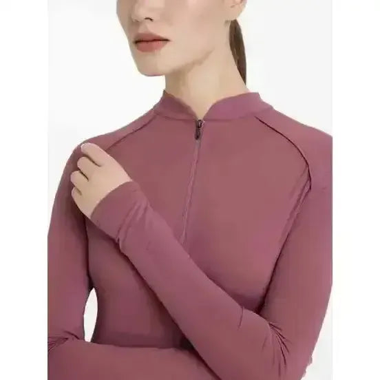 Lemieux Heyden Lightweight Base Layer Rosewood-Base Layers-Lemieux-Rosewood-UK 6-Horsey Shopping