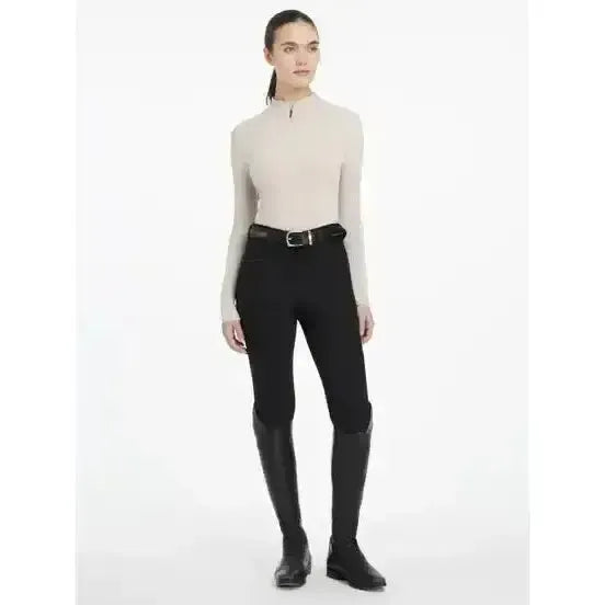 Lemieux Heyden Lightweight Base Layer Stone-Base Layers-Lemieux-Stone-UK 6-Horsey Shopping