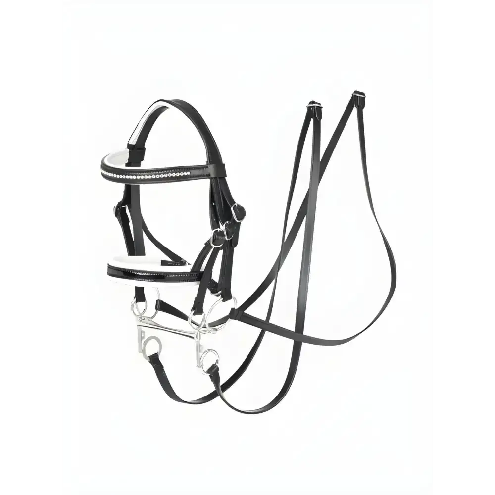 Lemieux Hobby Horse Double Bridle Black-Toy Hobby Horse-Lemieux-Horsey Shopping