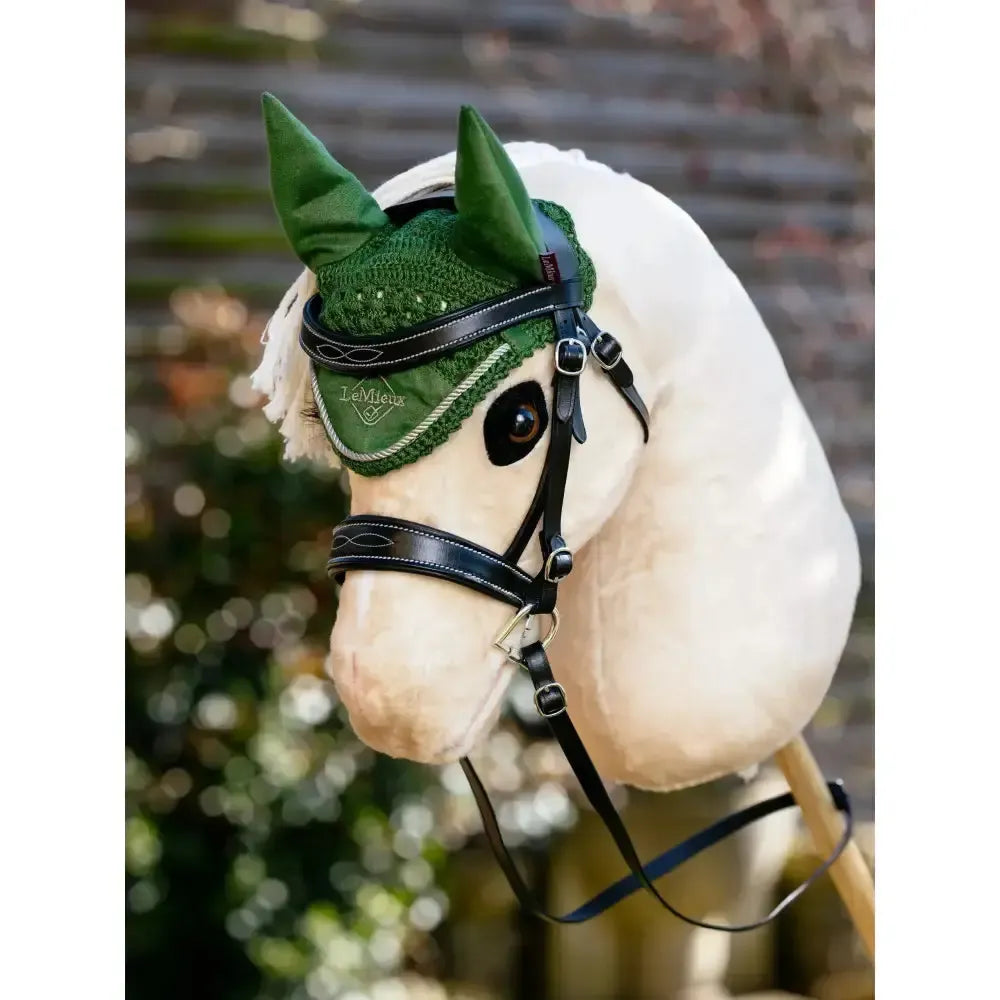 Lemieux Hobby Horse Fly Hood Hunter Green-Hobby Horse-Lemieux-Hunter Green-One Size-Horsey Shopping