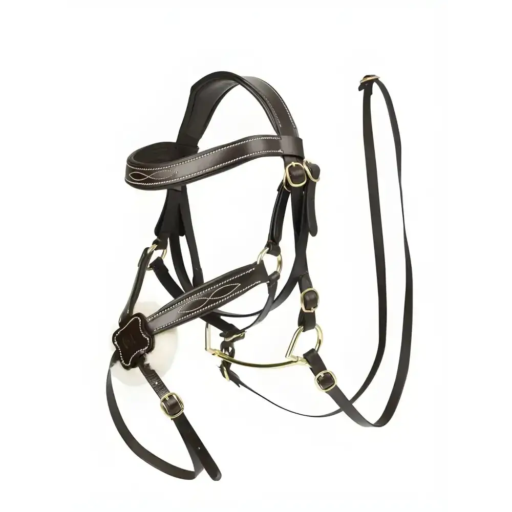 Lemieux Hobby Horse Grackle Bridle Brown-Toy Hobby Horse-Lemieux-Horsey Shopping