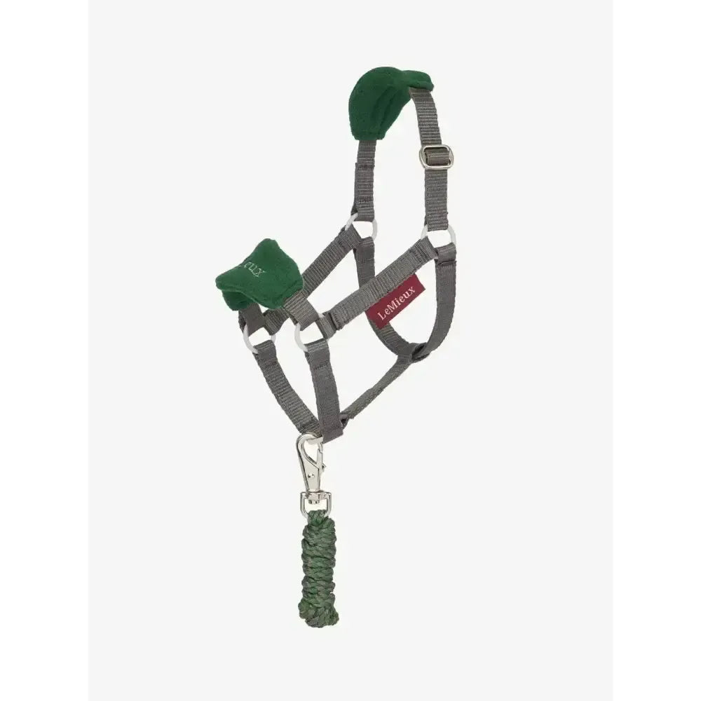 Lemieux Hobby Horse Vogue Headcollar & Leadrope Ink Blue-Hobby Horse-Lemieux-Ink Blue-One Size-Horsey Shopping