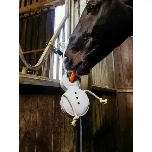 Lemieux Horse Toy Snowman-Horse Toys-Lemieux-Snowman-One Size-Horsey Shopping