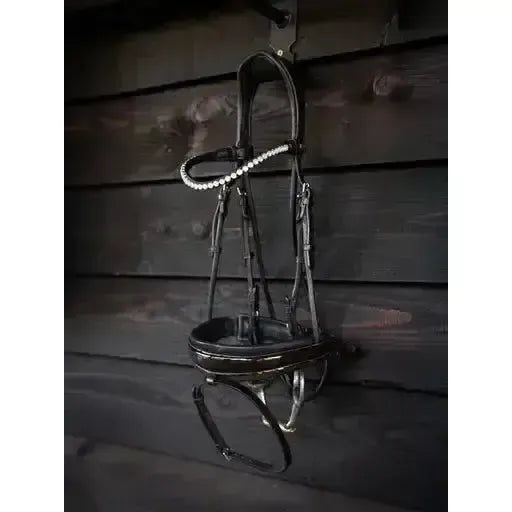 Lemieux Ice Crystal Browband Brown-Browbands-Lemieux-Brown-Pony-Horsey Shopping