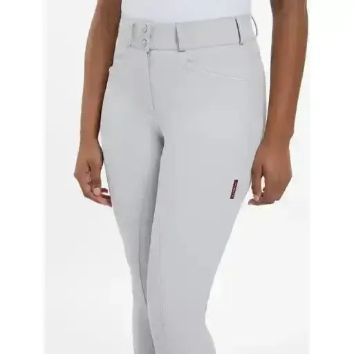 Lemieux Imogen Knee Grip Breeches Light Grey-Breeches-Lemieux-Light Grey-UK 6-Horsey Shopping