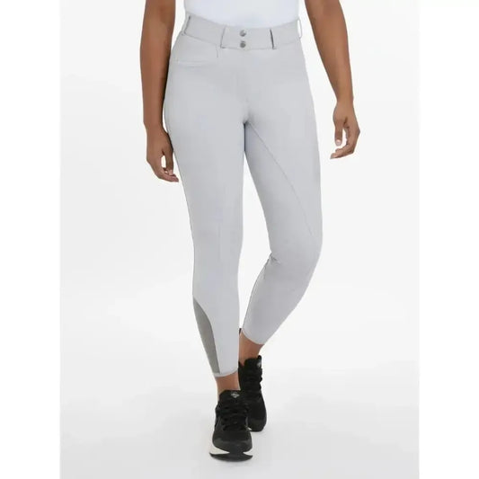 Lemieux Imogen Knee Grip Breeches Light Grey-Breeches-Lemieux-Light Grey-UK 6-Horsey Shopping