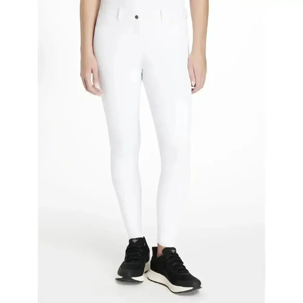 Lemieux Imogen Knee Grip Breeches White-Breeches-Lemieux-White-UK 6-Horsey Shopping