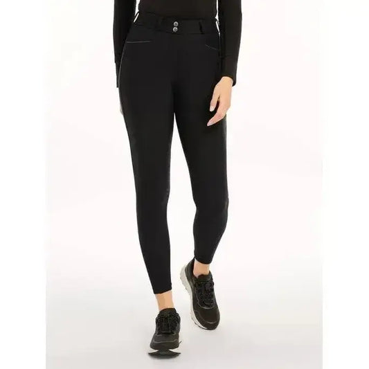 Lemieux Isabelle Full Seat Breeches Black-Breeches-Lemieux-UK 6-Black-Horsey Shopping