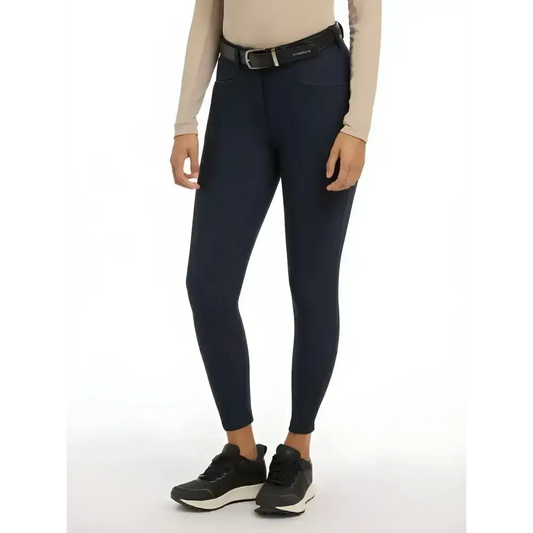 Lemieux Isabelle Full Seat Breeches Navy-Breeches-Lemieux-UK 6-Navy-Horsey Shopping