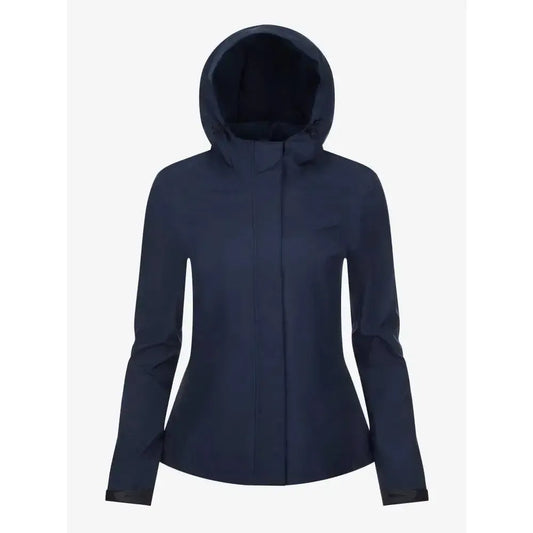 Lemieux Isla Short Waterproof Jacket Navy-Outdoor Coats & Jackets-Lemieux-6-Horsey Shopping