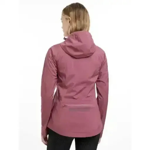 Lemieux Isla Short Waterproof Jacket Rosewood-Outdoor Coats & Jackets-Lemieux-Rosewood-UK 6-Horsey Shopping