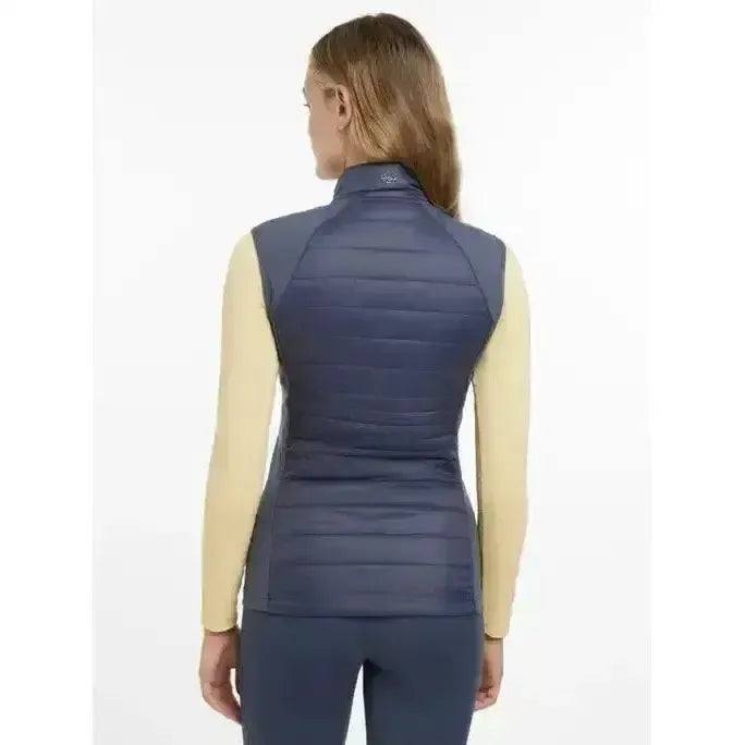 Lemieux Juliette Gilet Dusk Blue-Gilets & Bodywarmers-Lemieux-Dusk Blue-UK 6-Horsey Shopping