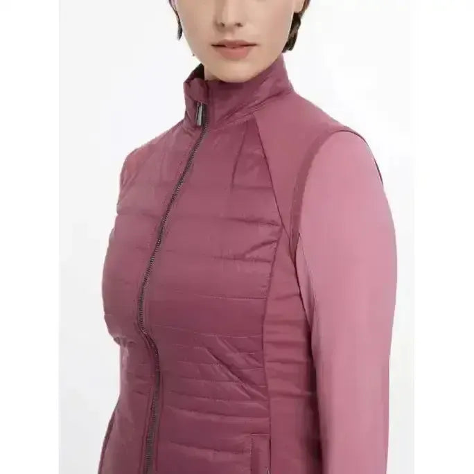 Lemieux Juliette Gilet Rosewood-Gilets & Bodywarmers-Lemieux-Rosewood-UK 6-Horsey Shopping