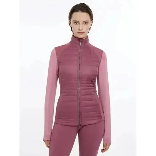 Lemieux Juliette Gilet Rosewood-Gilets & Bodywarmers-Lemieux-Rosewood-UK 6-Horsey Shopping