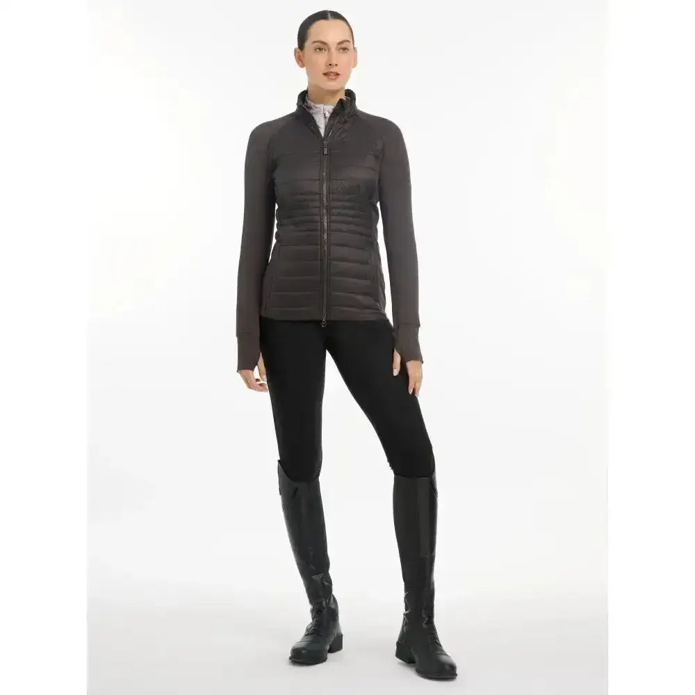 Lemieux Juliette Jacket Cinder-Casual Jackets-Lemieux-UK 6-Cinder-Horsey Shopping