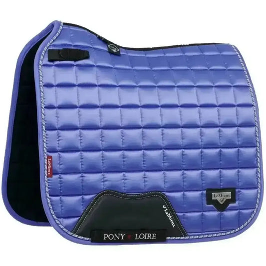 Lemieux Junior Loire Classic Dressage Square Bluebell-Dressage Saddle Pads-Lemieux-Bluebell-Horsey Shopping