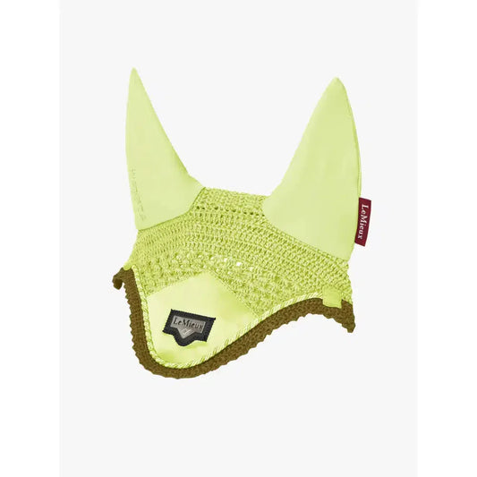 Lemieux Junior Loire Fly Hood Kiwi-Horse Ear Bonnets-Lemieux-Small-Horsey Shopping