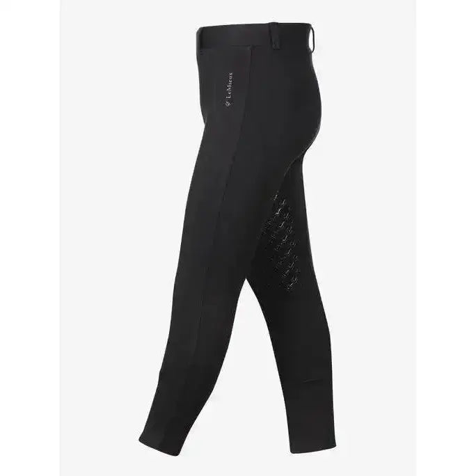 Lemieux Junior Pro Breeches Black-Breeches-Lemieux-3-4 years-Black-Horsey Shopping