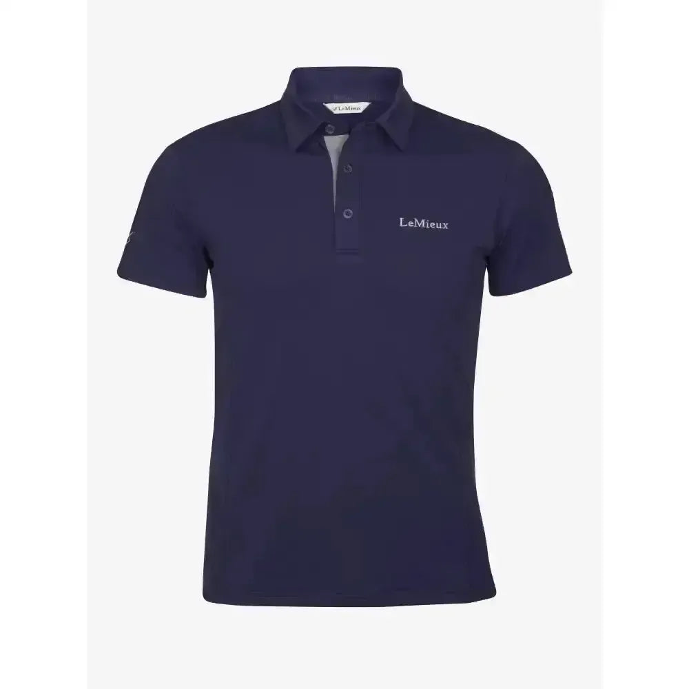 Lemieux Junior Pro Polo Shirt Navy-Polo Shirts-Lemieux-3 - 4 Years-Horsey Shopping