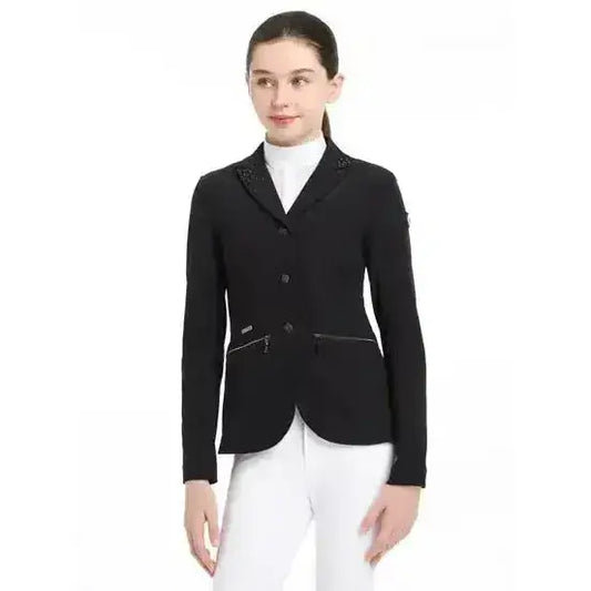 Lemieux Junior Pro Show Jacket Black-Show Jackets-Lemieux-7-8 years-Black-Horsey Shopping