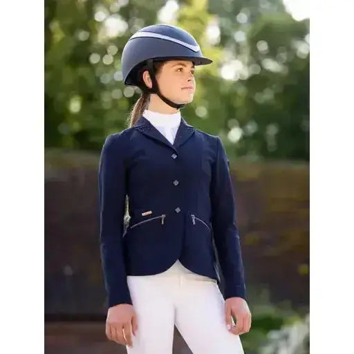 Lemieux Junior Pro Show Jacket Navy-Show Jackets-Lemieux-7-8 years-Navy-Horsey Shopping