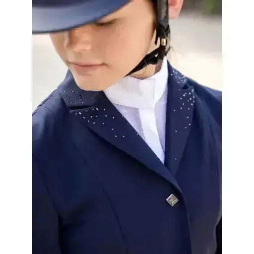 Lemieux Junior Pro Show Jacket Navy-Show Jackets-Lemieux-7-8 years-Navy-Horsey Shopping