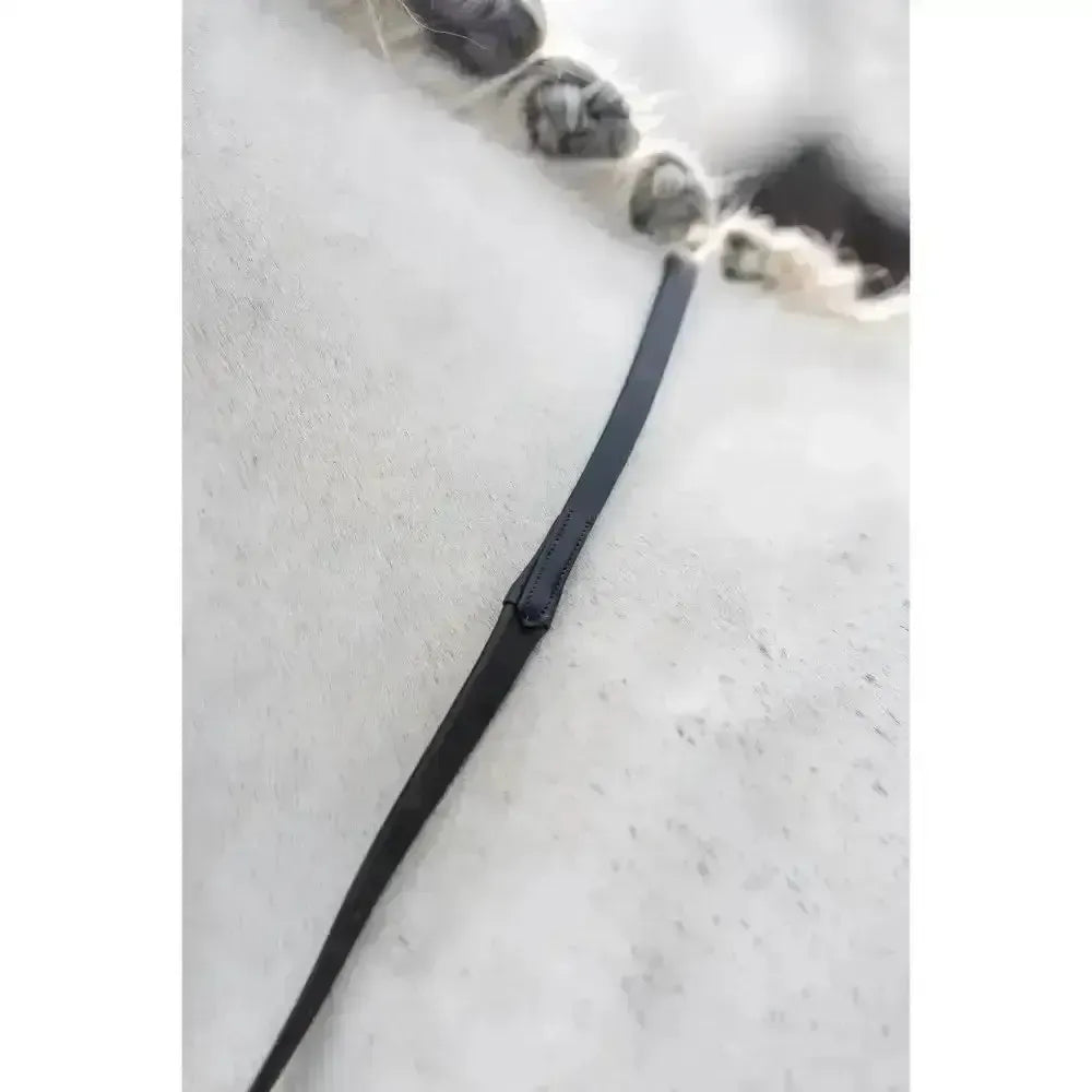 Lemieux Kris Extreme Rubber Reins-Reins-Lemieux-Black-Cob-Horsey Shopping