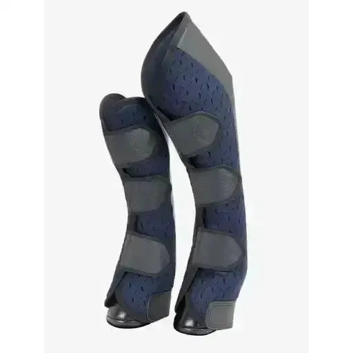 Lemieux Kudos 3D Mesh Travel Boots Navy-Horse Travel Boots-Lemieux-Cob-Navy-Horsey Shopping