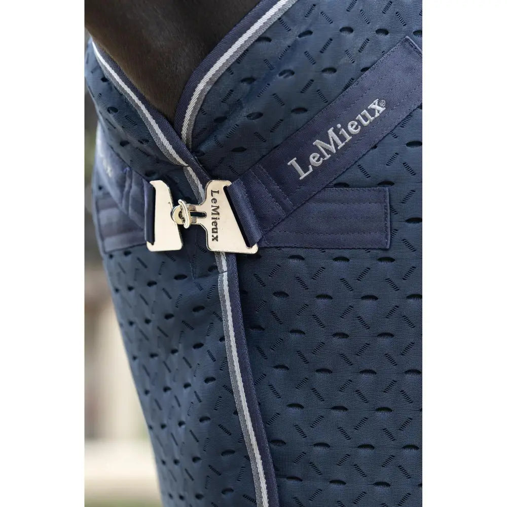 Lemieux Kudos 3D Mesh Travel Rug Navy-Show Rugs-Lemieux-5'6"-Horsey Shopping