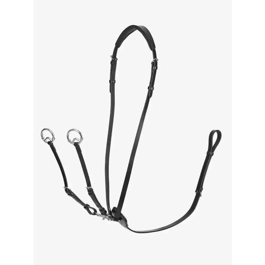 Lemieux Kudos Running Martingale-Breastplates & Martingales-Lemieux-Black / Silver-Pony-Horsey Shopping