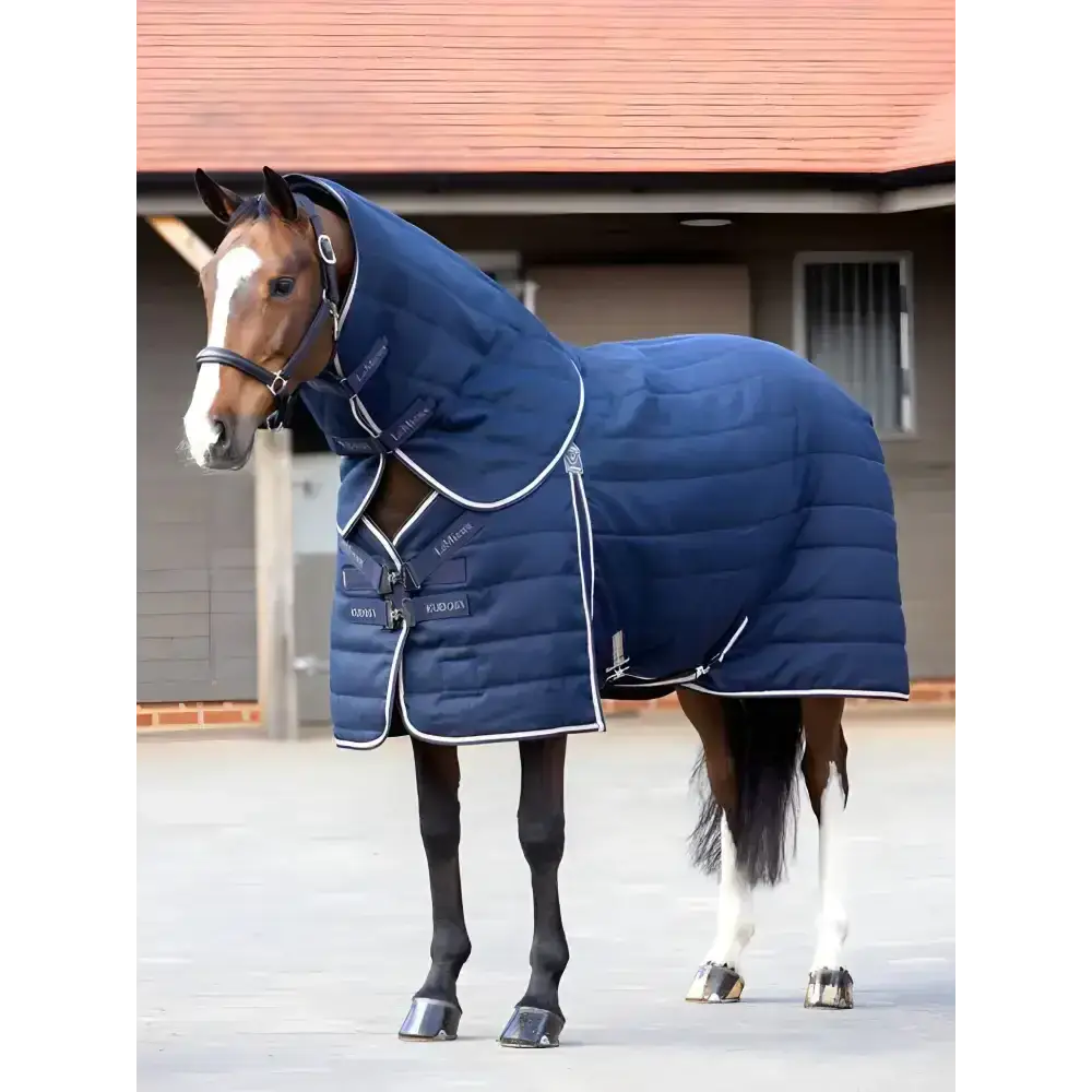 Lemieux Kudos Stable Neck Cover 200g Navy Small Navy Stable Rugs