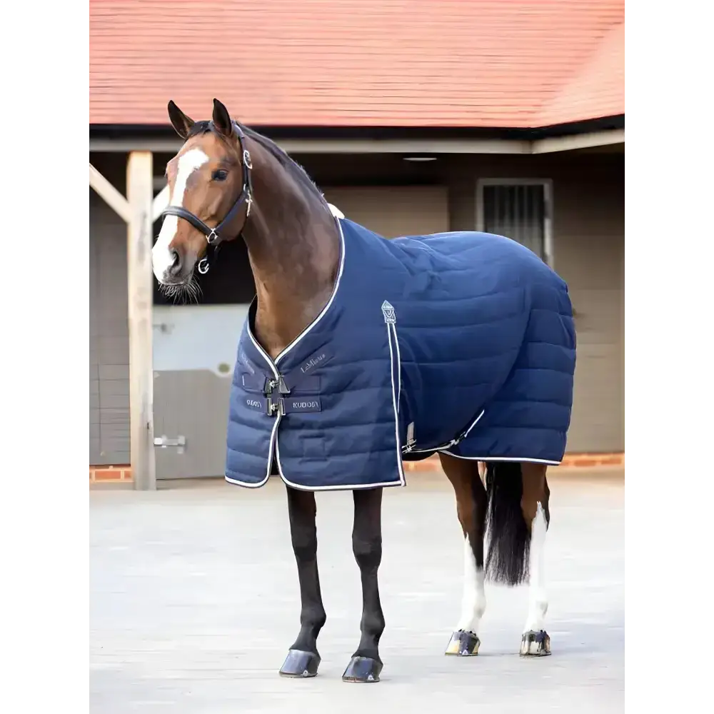 Lemieux Kudos Stable Rug 100g Navy-Stable Rugs-Lemieux-5'6"-Navy-Horsey Shopping