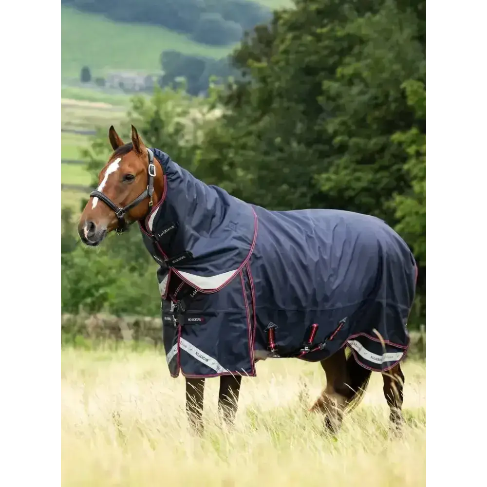 Lemieux Kudos Thermo Layer Turnout Rug 300g Navy-Turnout Rugs-Lemieux-4'9-Horsey Shopping