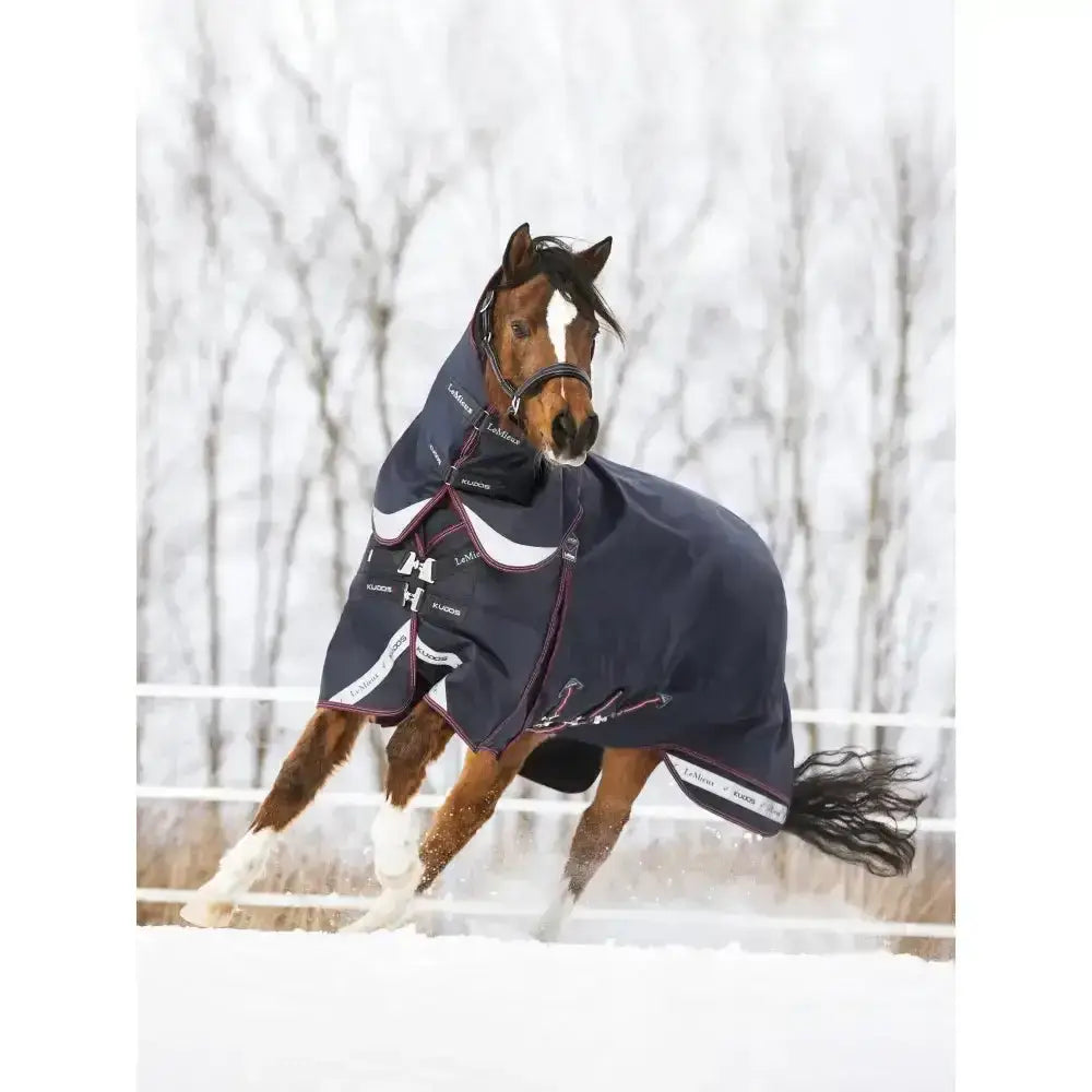 Lemieux Kudos Turnout Rug 200g Navy-Turnout Rugs-Lemieux-4'9-Navy-Horsey Shopping
