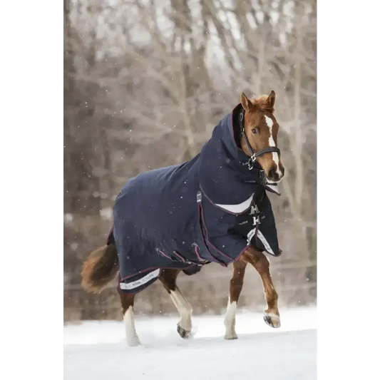 Lemieux Kudos Turnout Rug 350g Navy-Turnout Rugs-Lemieux-4'9-Navy-Horsey Shopping