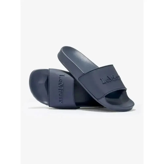 Lemieux Ladies Sliders Dusk-Footwear-Lemieux-Dusk Blue-UK4-Horsey Shopping