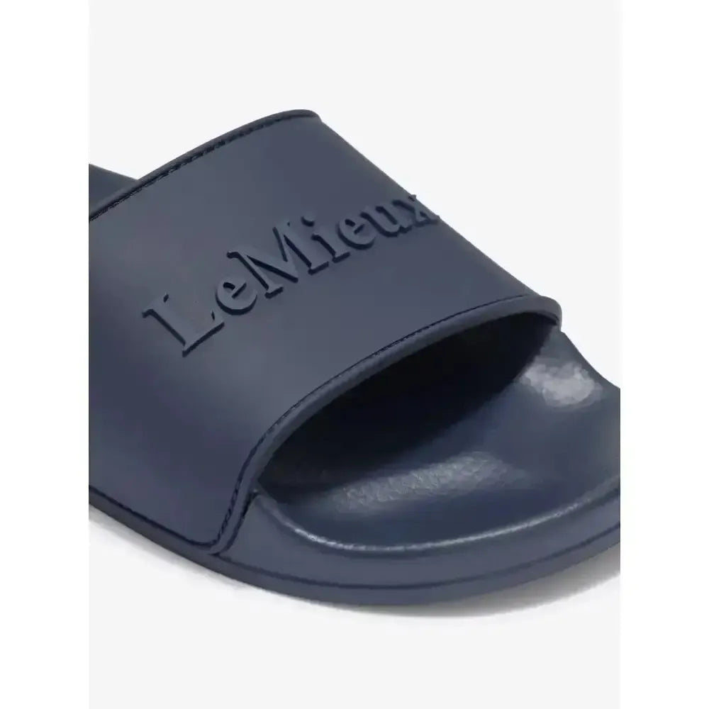Lemieux Ladies Sliders Dusk-Footwear-Lemieux-Dusk Blue-UK4-Horsey Shopping