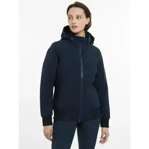 Lemieux Ladies Team Jacket Navy-Outdoor Coats & Jackets-Lemieux-Navy-UK 4-Horsey Shopping