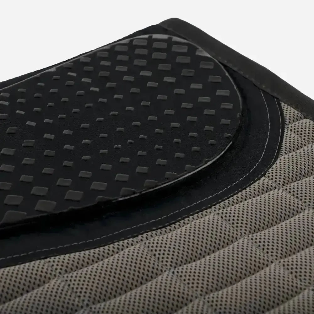 Lemieux Le Cool Grip Dressage Pad Grey-Dressage Saddle Pads-Lemieux-One-Horsey Shopping