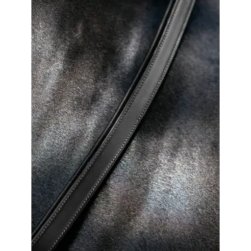 Lemieux Leather Neck Strap Black-Neck Straps-Lemieux-Black-One Size-Horsey Shopping