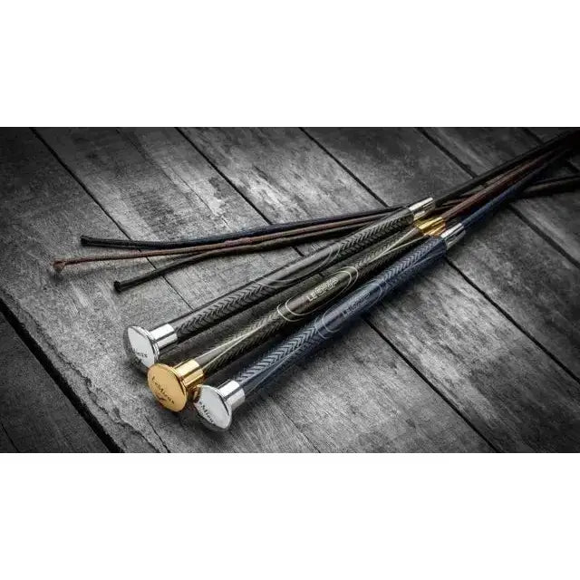Lemieux LeGrip Schooling Whip Black-Schooling Whips-Lemieux-100cm-Black-Horsey Shopping