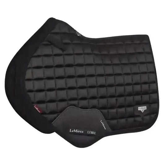 Lemieux Loire Classic Close Contact Square Black Saddle Pads-Saddle Pads-Lemieux-Large-Horsey Shopping