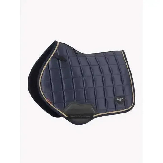 Lemieux Loire Classic Close Contact Square Dusk Blue-Saddle Pads-Lemieux-Dusk Blue-Large-Horsey Shopping