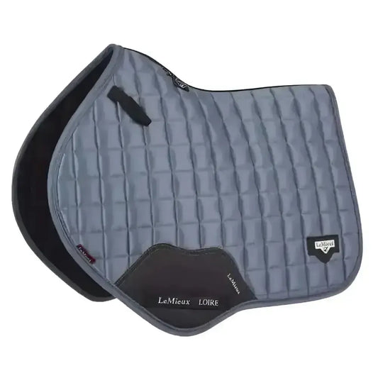 Lemieux Loire Classic Close Contact Square Ice Blue Saddle Pads-Saddle Pads-Lemieux-Large-Horsey Shopping