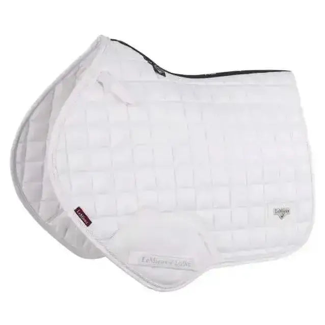Lemieux Loire Classic Close Contact Square White-Saddle Pads-Lemieux-Large-Horsey Shopping