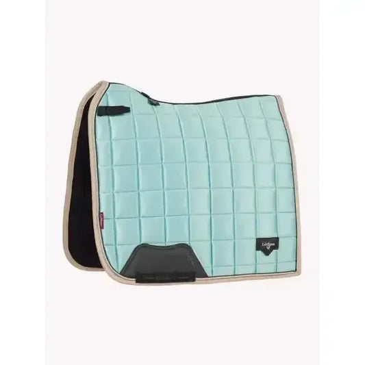 Lemieux Loire Classic Dressage Square Aqua-Dressage Saddle Pads-Lemieux-Aqua-Small/Medium-Horsey Shopping
