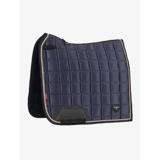 Lemieux Loire Classic Dressage Square Dusk Blue-Dressage Saddle Pads-Lemieux-Dusk Blue-Small/Medium-Horsey Shopping
