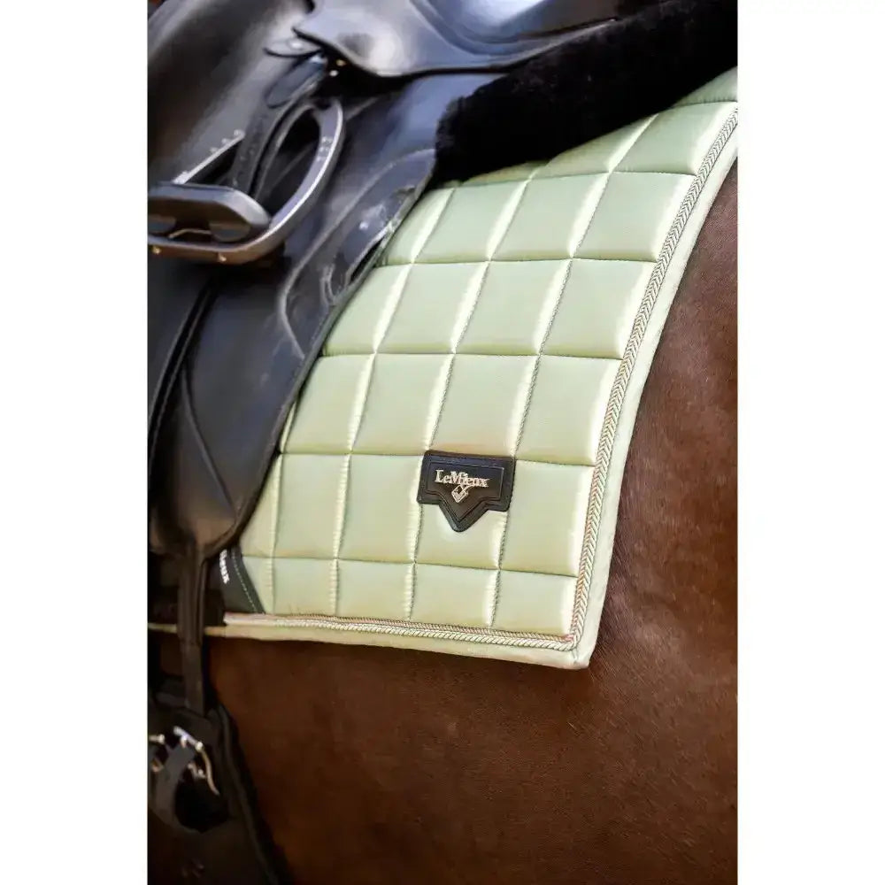 Lemieux Loire Classic Dressage Square Fern-Dressage Saddle Pads-Lemieux-Small/Medium-Horsey Shopping