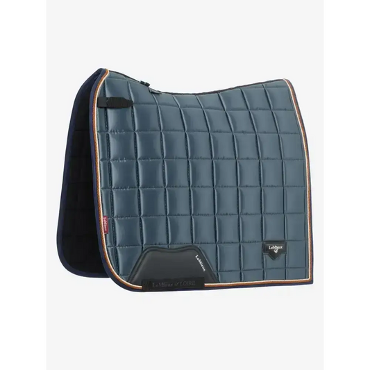 Lemieux Loire Classic Dressage Square Petrol-Dressage Saddle Pads-Lemieux-Small/Medium-Petrol-Horsey Shopping